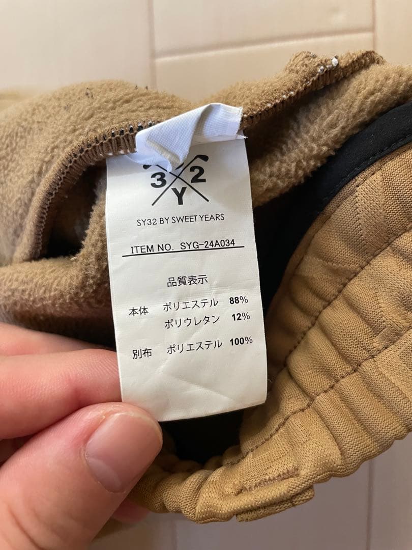 【美品】SY32 BY SWEETYEARS セットアップ ゴルフウェア メンズ