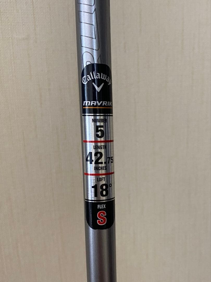 Callaway MAVRIK フェアウェイウッド5W