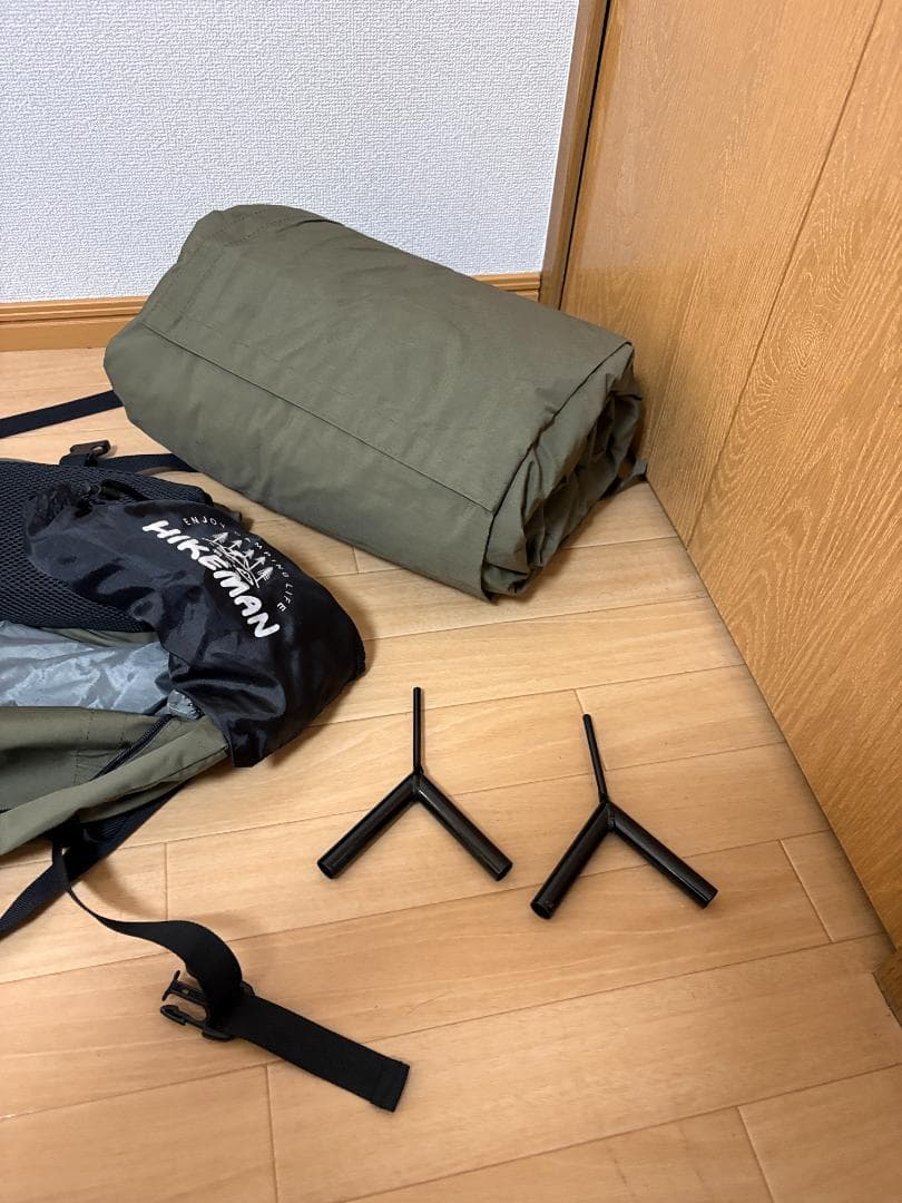 FUTURE FOX FOX-BASE パップテント 軍幕 カーキ フルセット