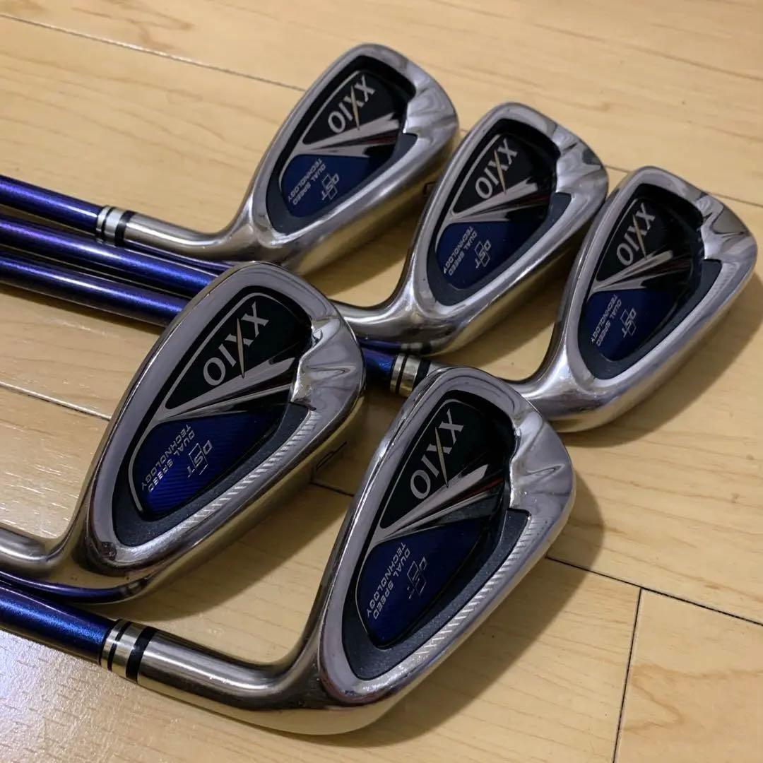 XXIO ゼクシオ8 アイアン5本セット カーボン フレックスR