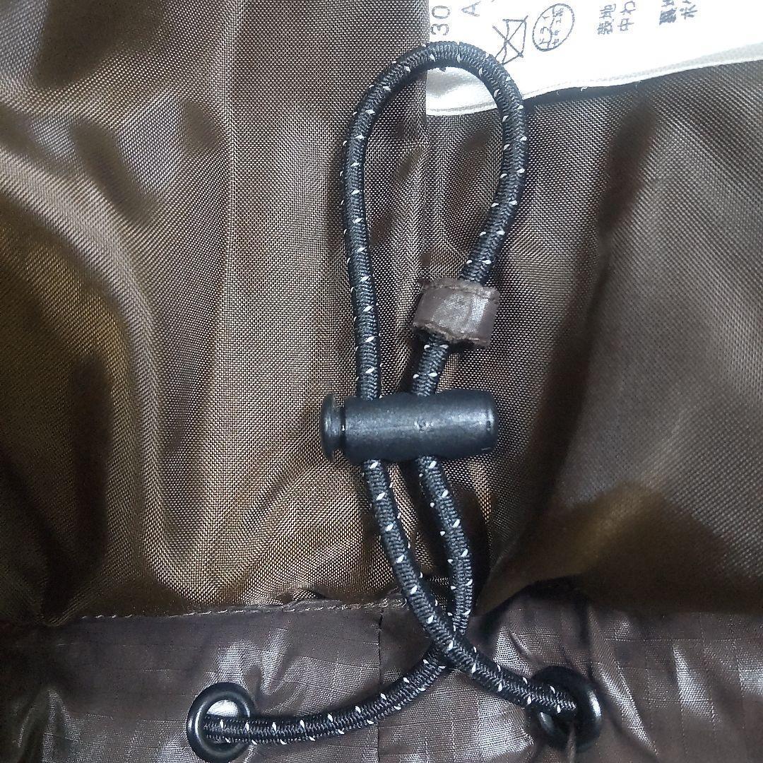 【人気色】　ナイキ　ダウンジャケット　バイカラー　ブラウン　オレンジ　M　古着