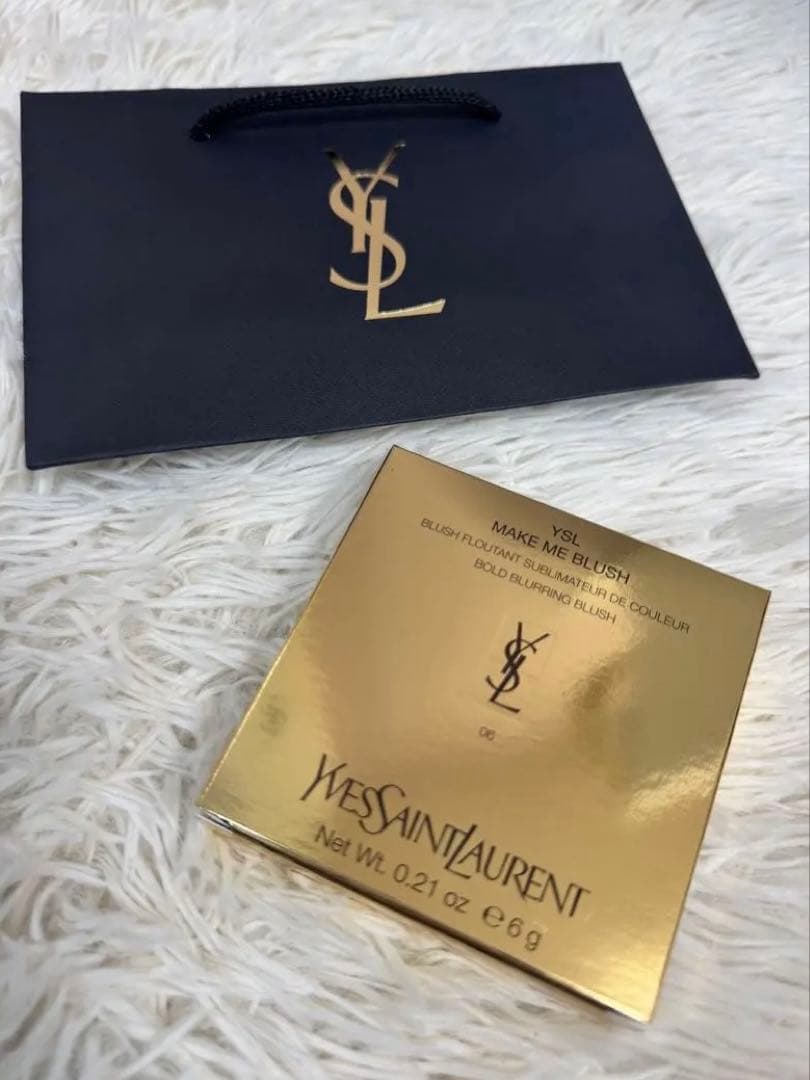 YSL メイクミーブラッシュ パウダー 06 ローズヘイズ(マット)