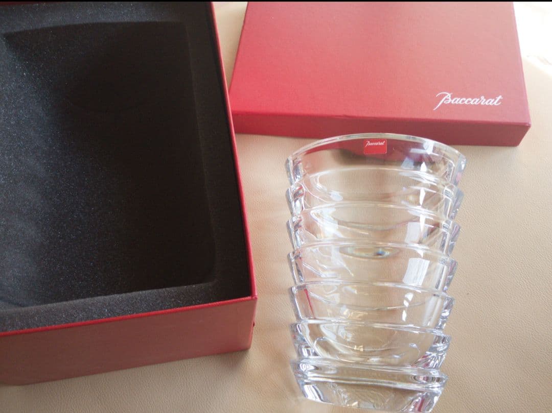 【未使用品】Baccarat バカラ 花瓶 上品なフラワーベース アルルカン