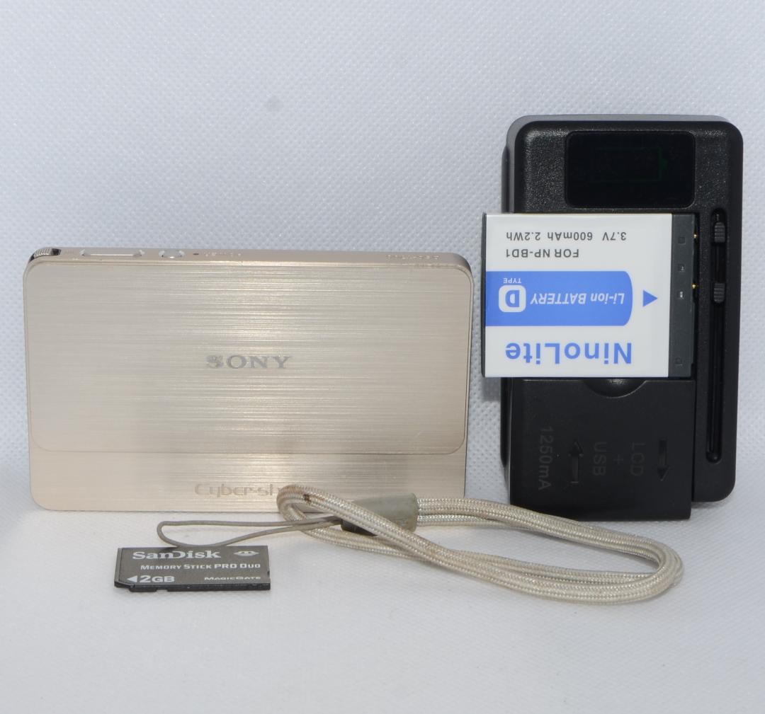 SONY Cyber-shot DSC-T700 ゴールド (動作確認済)
