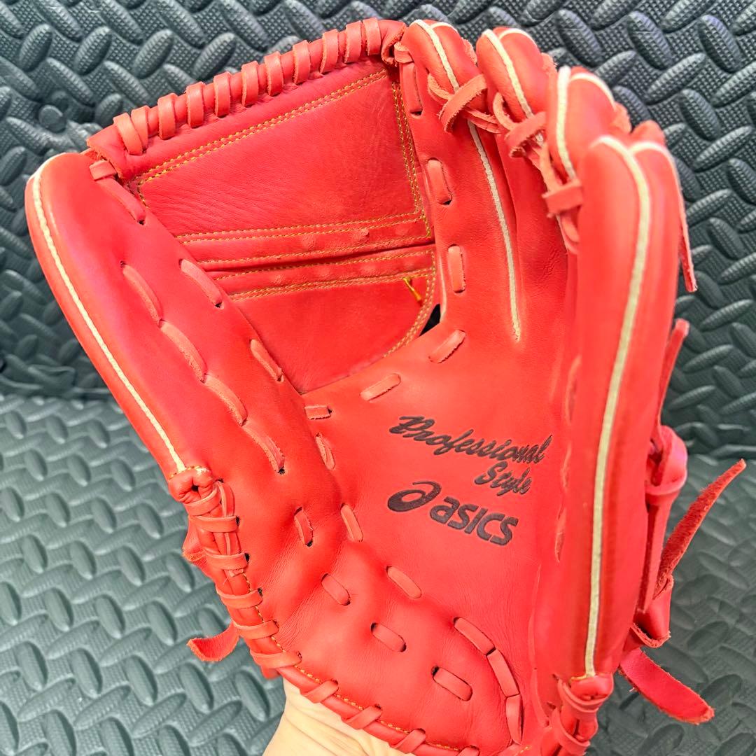 未使用 asicsアシックス 大谷翔平モデル 軟式 ピッチャー用グローブ 廃盤品
