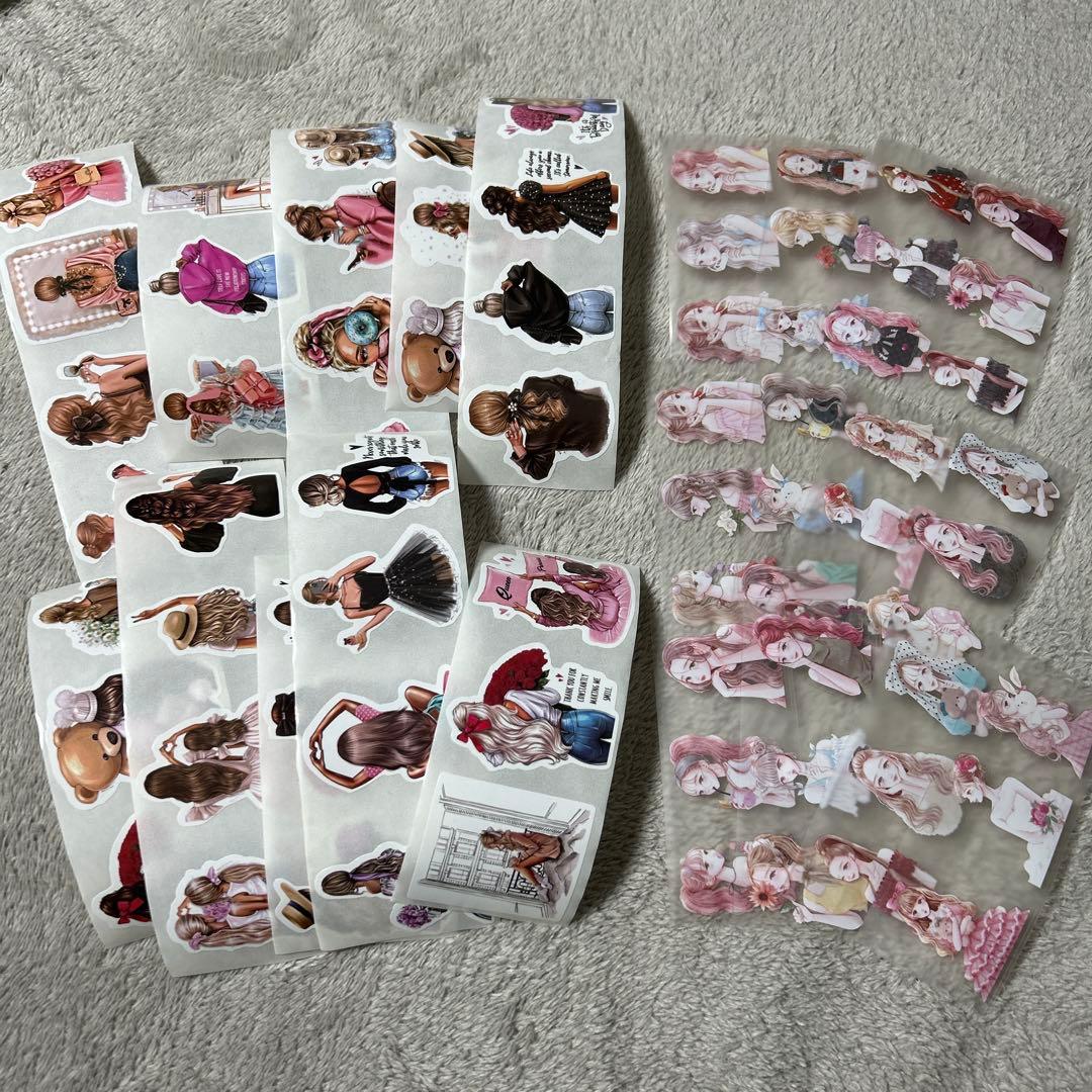 ✨️最終値下げ✨️コラージュ素材 海外マステ デザインペーパー まとめ売り⑪