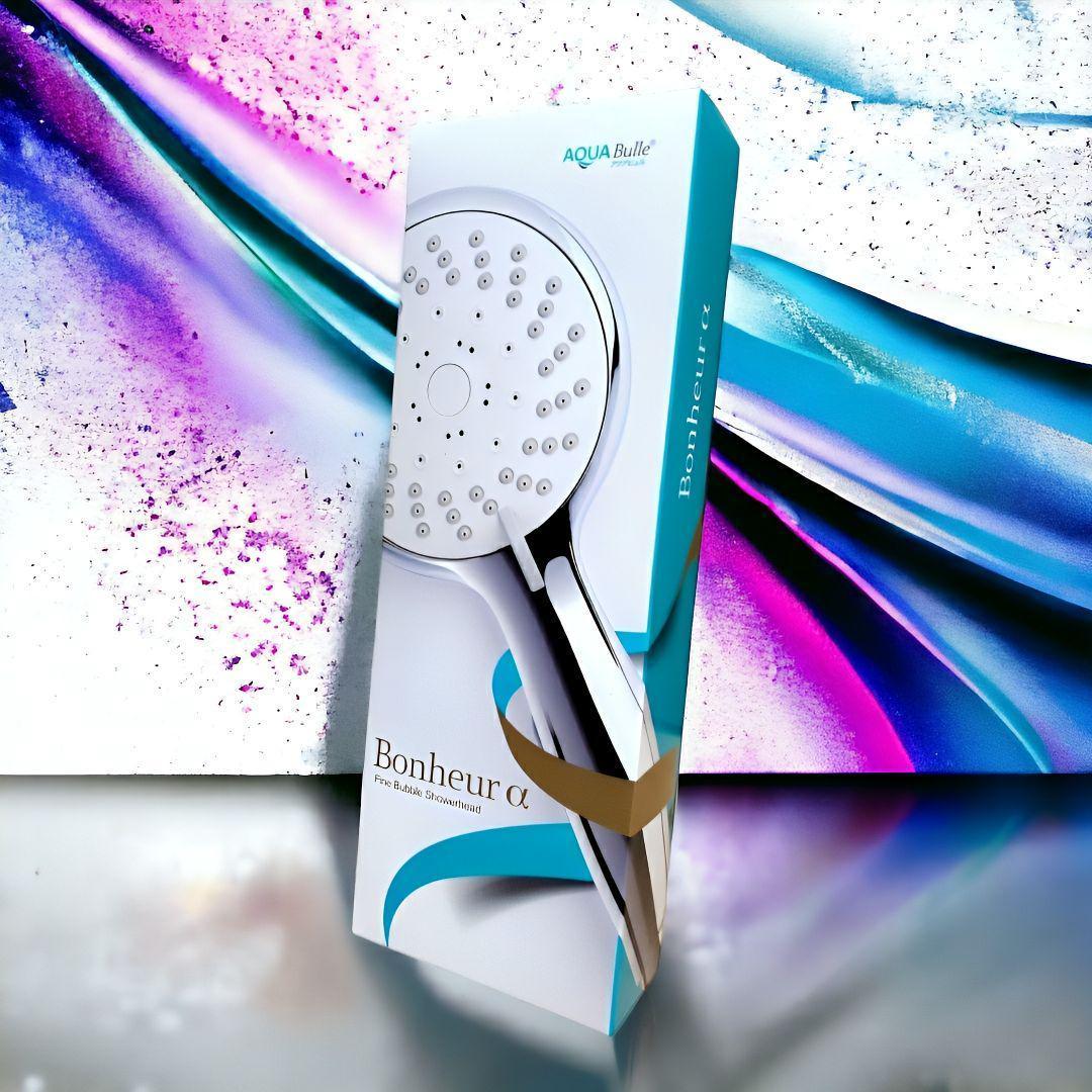 【アクアビュル】ボヌール　アルファ　ウルトラファインバブル　美容シャワーヘッド