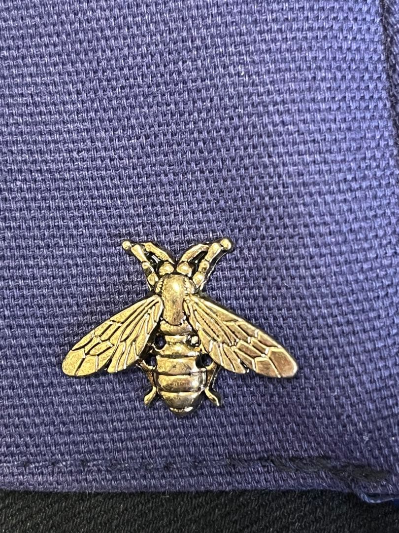 GUCCI ネイビー ベースボールキャップ