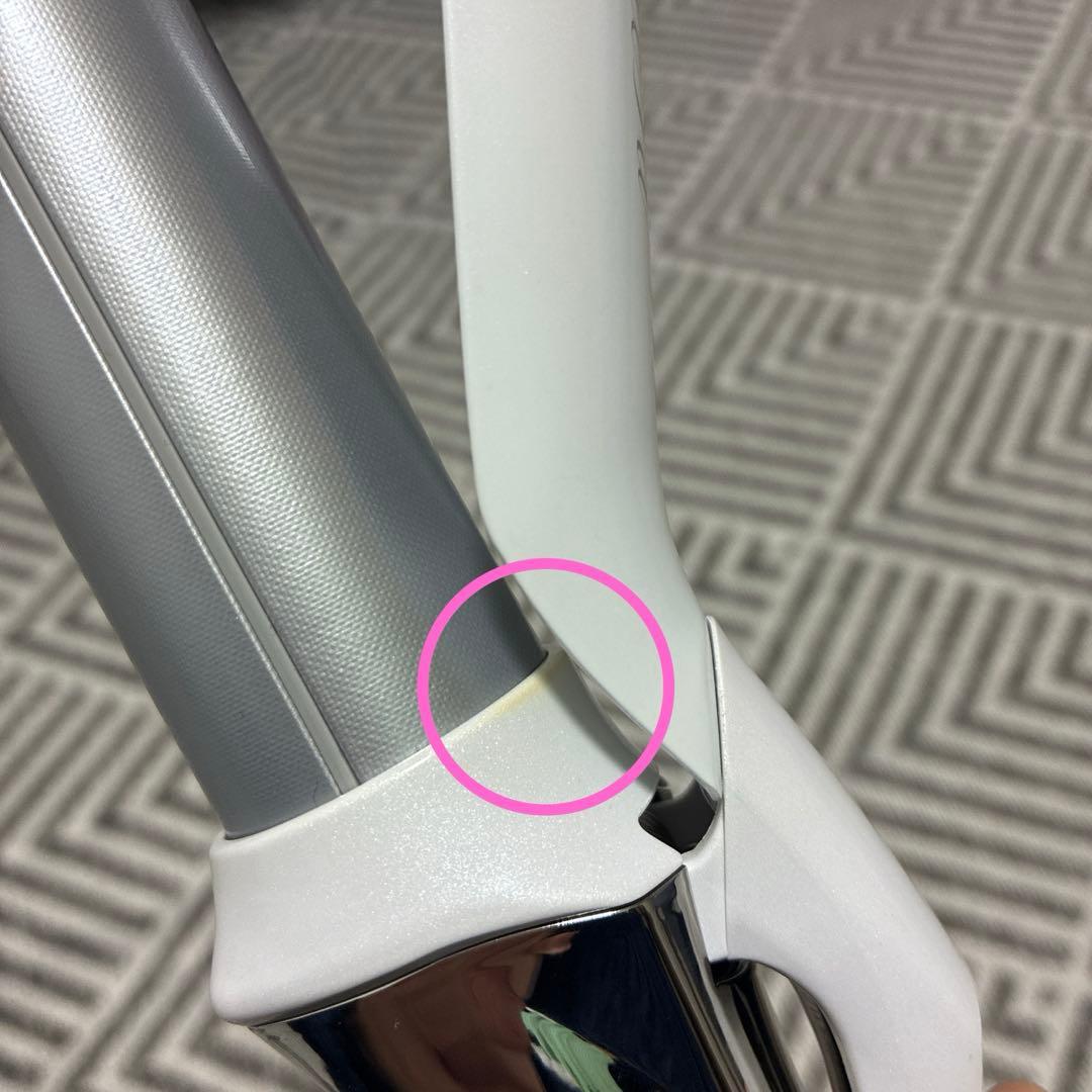 ReFA カールヘアアイロン 32ミリ　ホワイト・シルバー