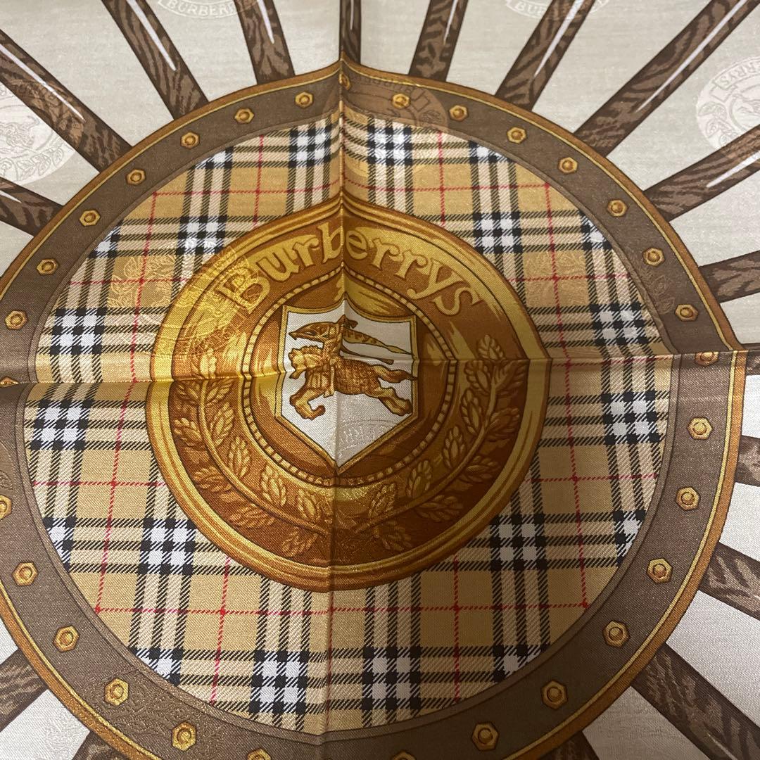 H*a様 Burberrys シルク&コットンハンカチ ーフ3枚セット