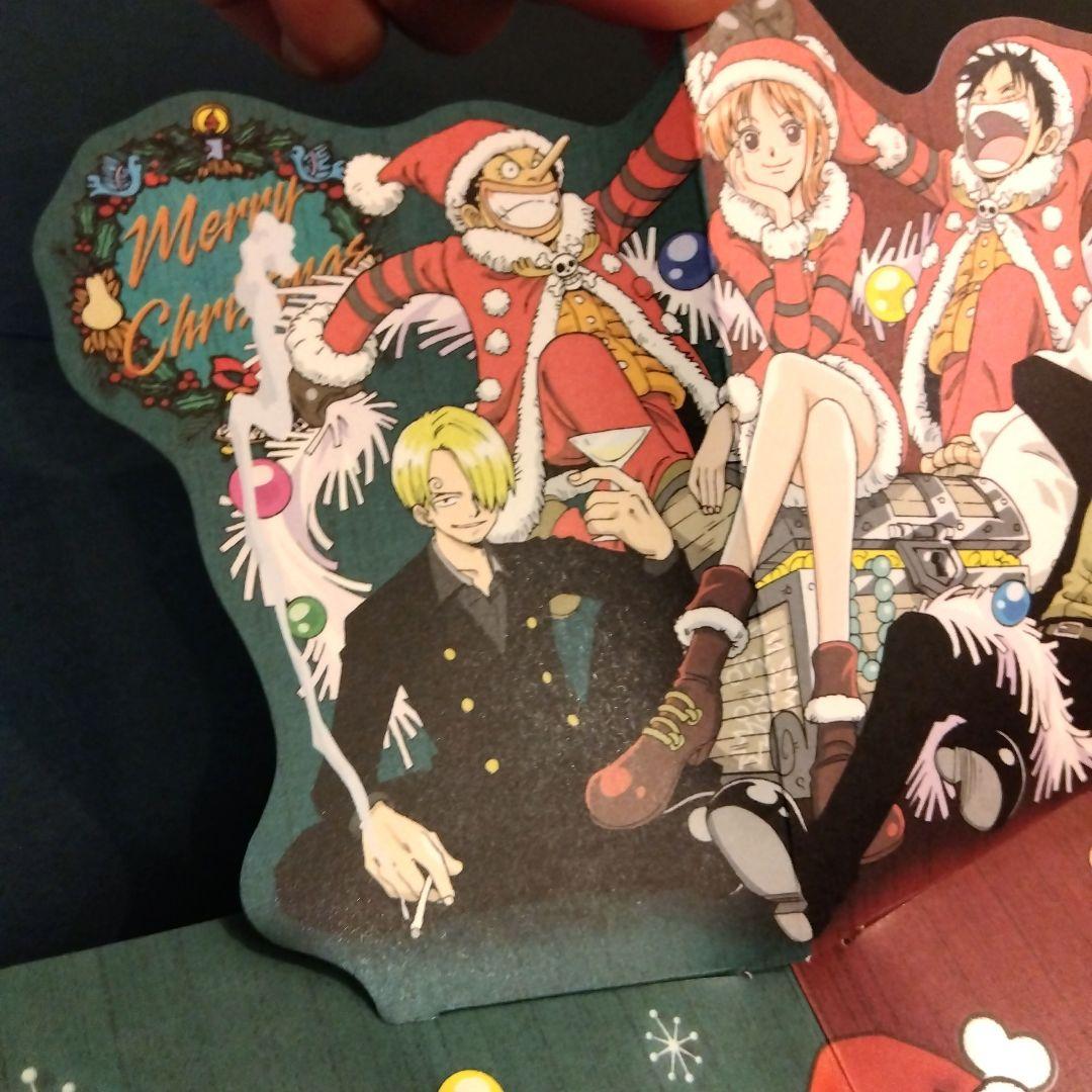 ONEPIECE クリスマスカード ポストカード 初期 当時物 レア レトロ