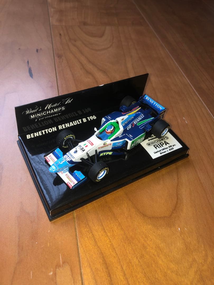 ミニチャンプスF1 ベネトンB196 代理店バージョン　8種コンプリート