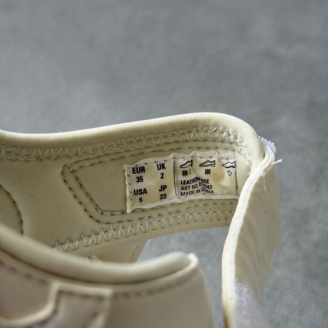 バレンシアガ トラック サンダル 617543 オフホワイト系 35 23cm