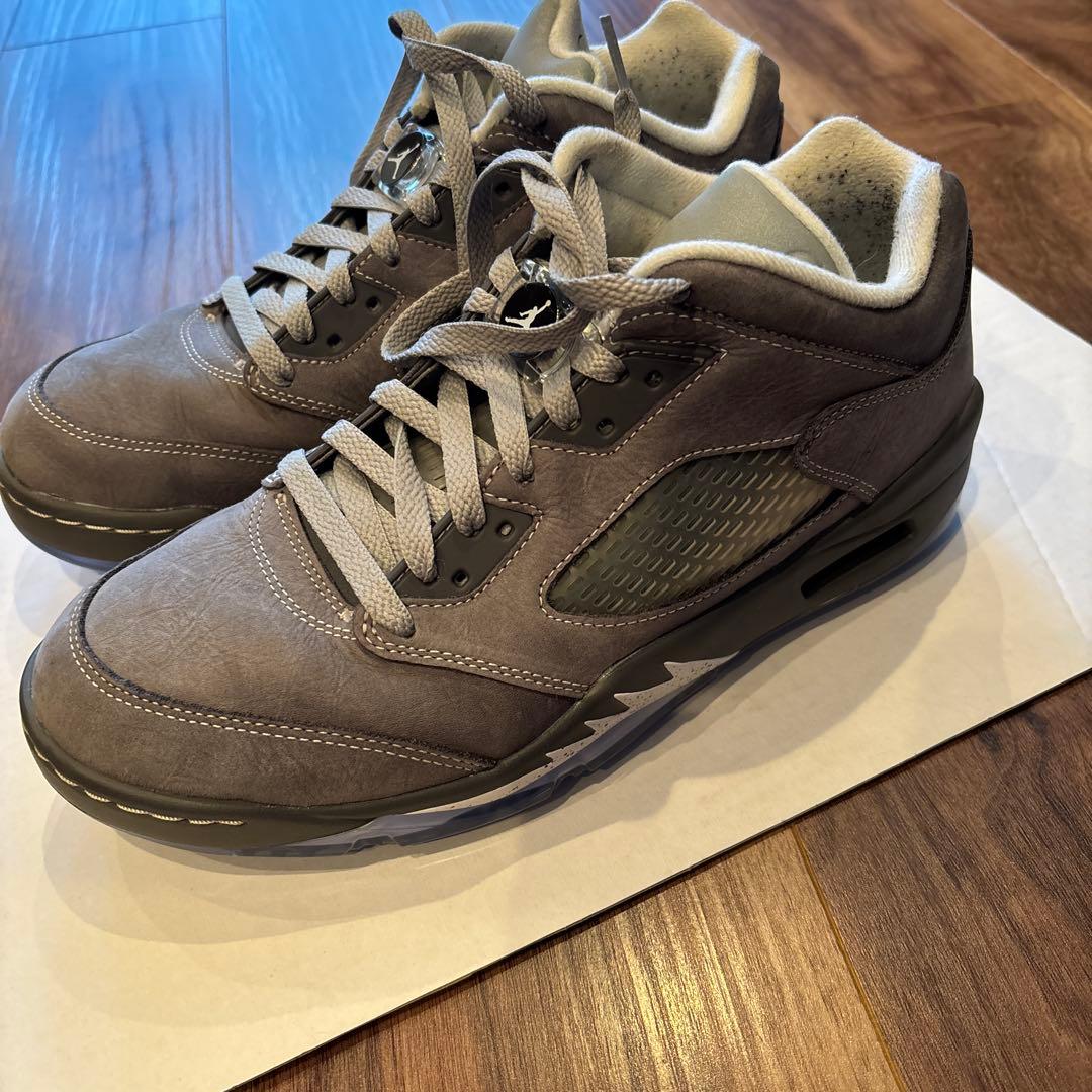 ナイキエアジョーダン5 ゴルフ ウルフグレー　28cm