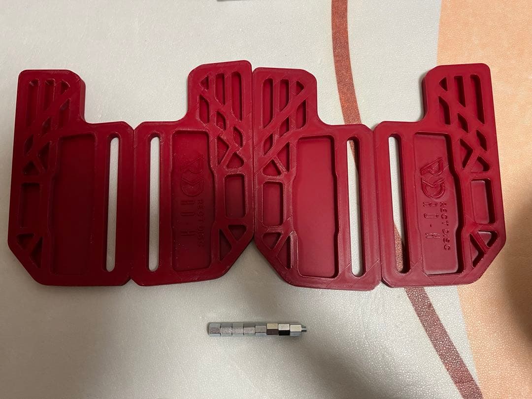 RECT DISC RD-H レクトディスク　スノーボードプレート　カービング