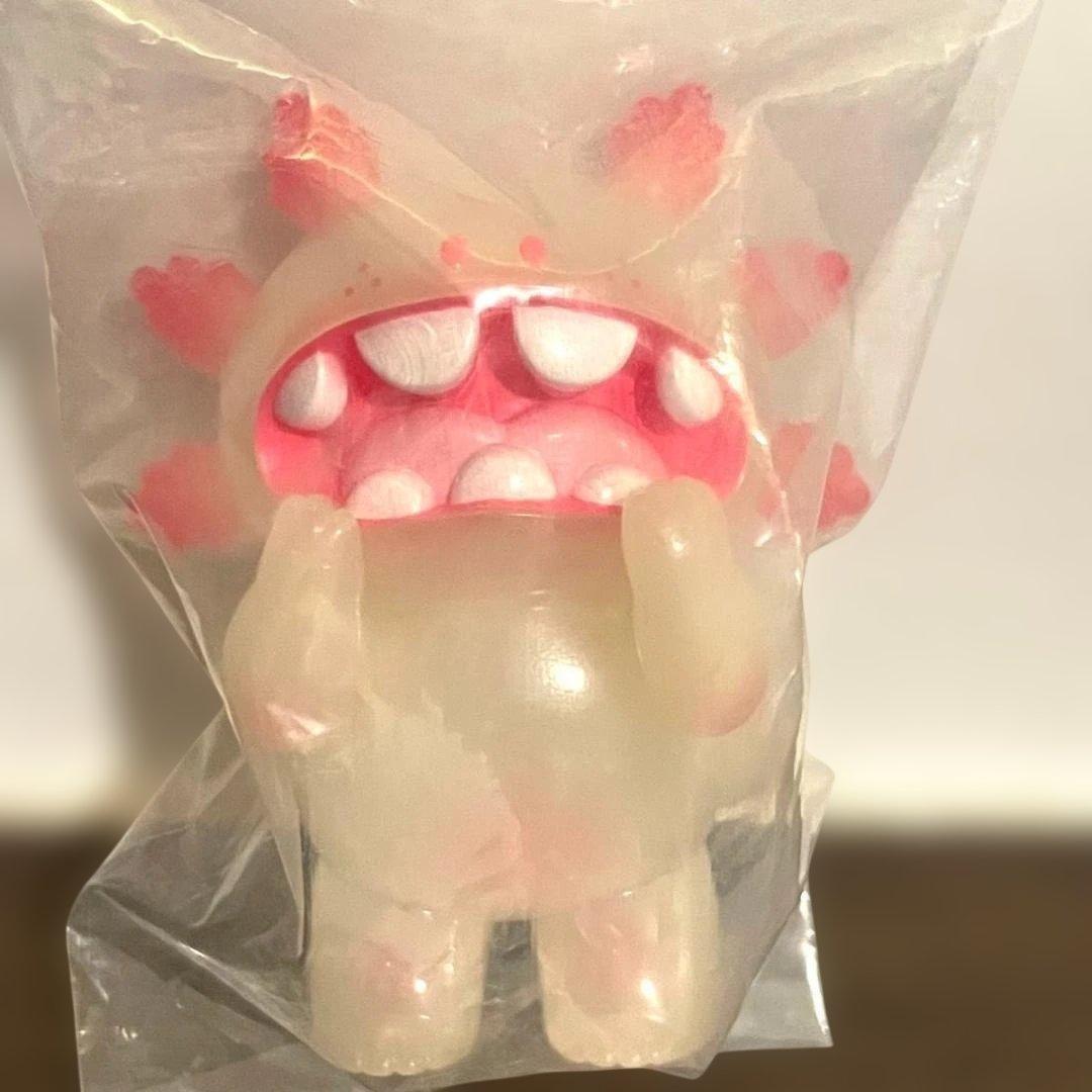 GRAPE BRAIN ロッキャクウーパー まかろに 乳白成型/白/ピンク