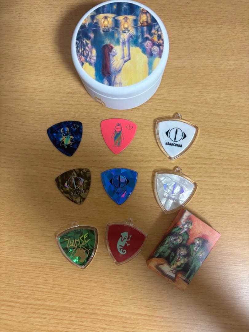 ヨルシカ　ピック8枚　付箋　幻橙