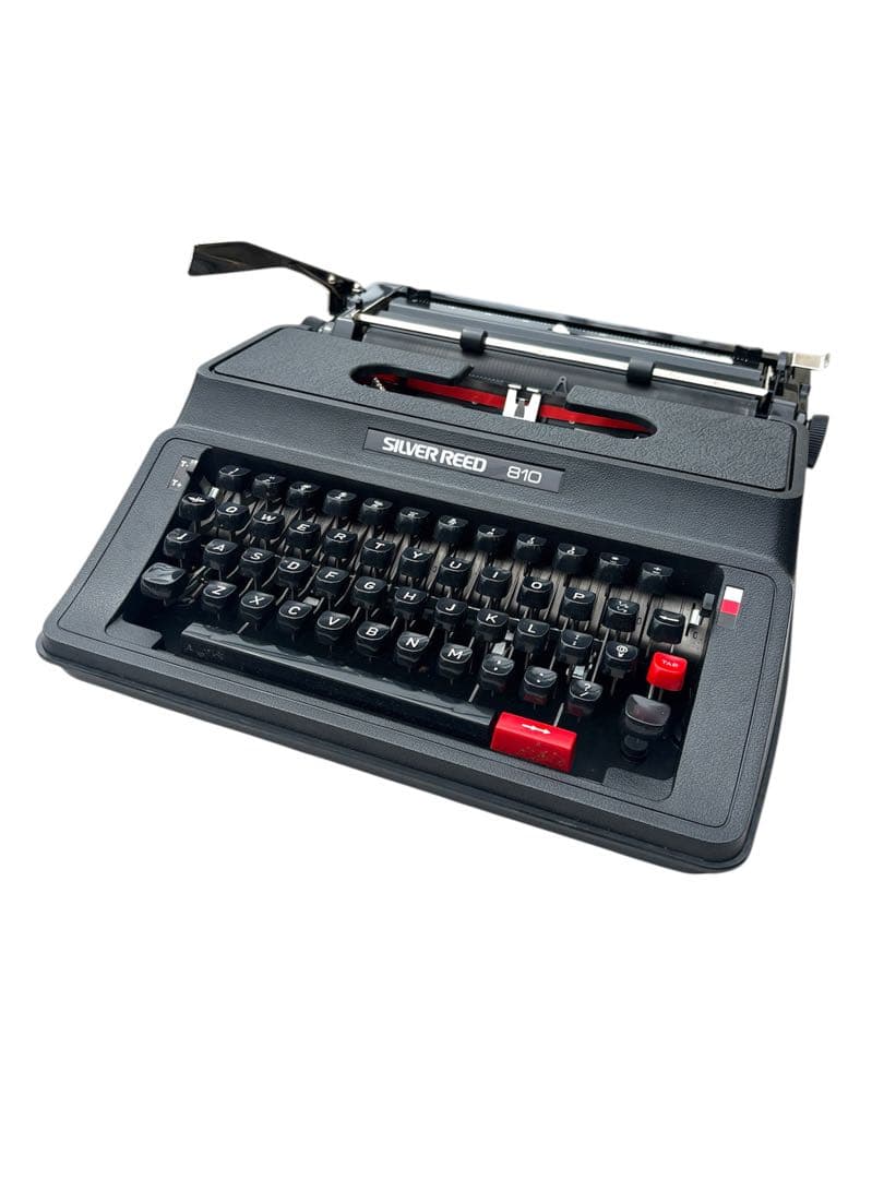 【希少 激レアビンテージ】SILVER REED 810 タイプライター 動作品
