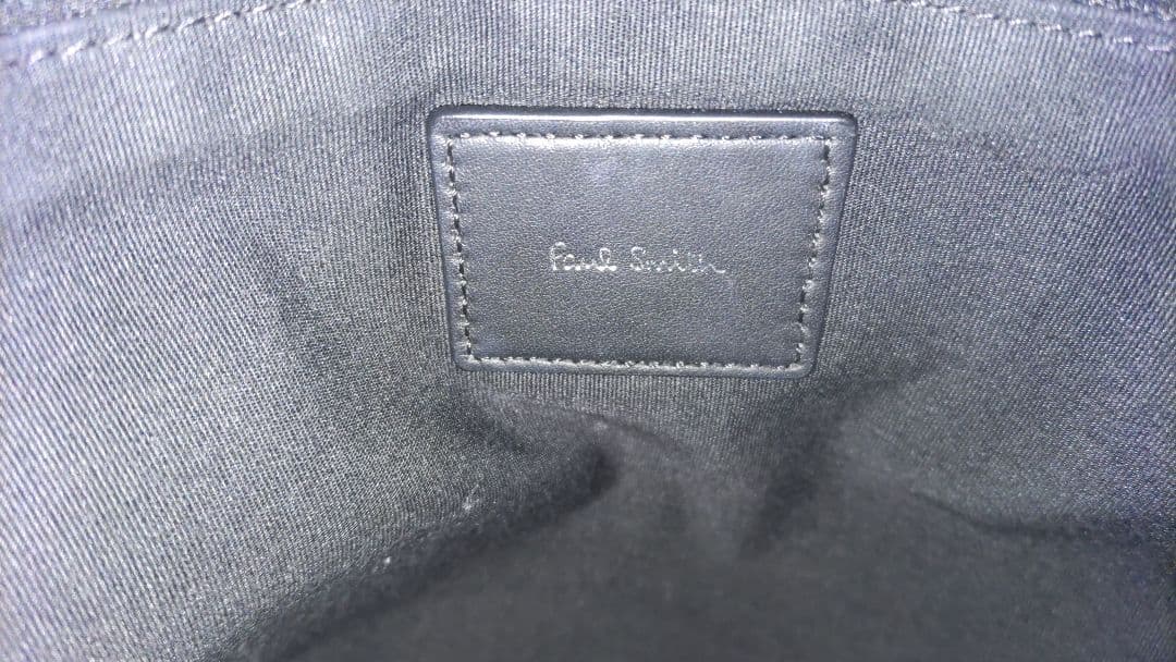 ★美品★ポールスミス ビジネス ブリーフ 2way レザー ブラック