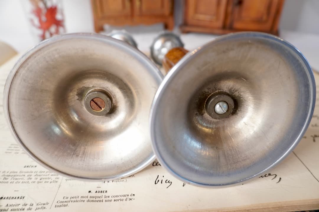 イギリス ヴィンテージ キャンドルスタンド 2本セット