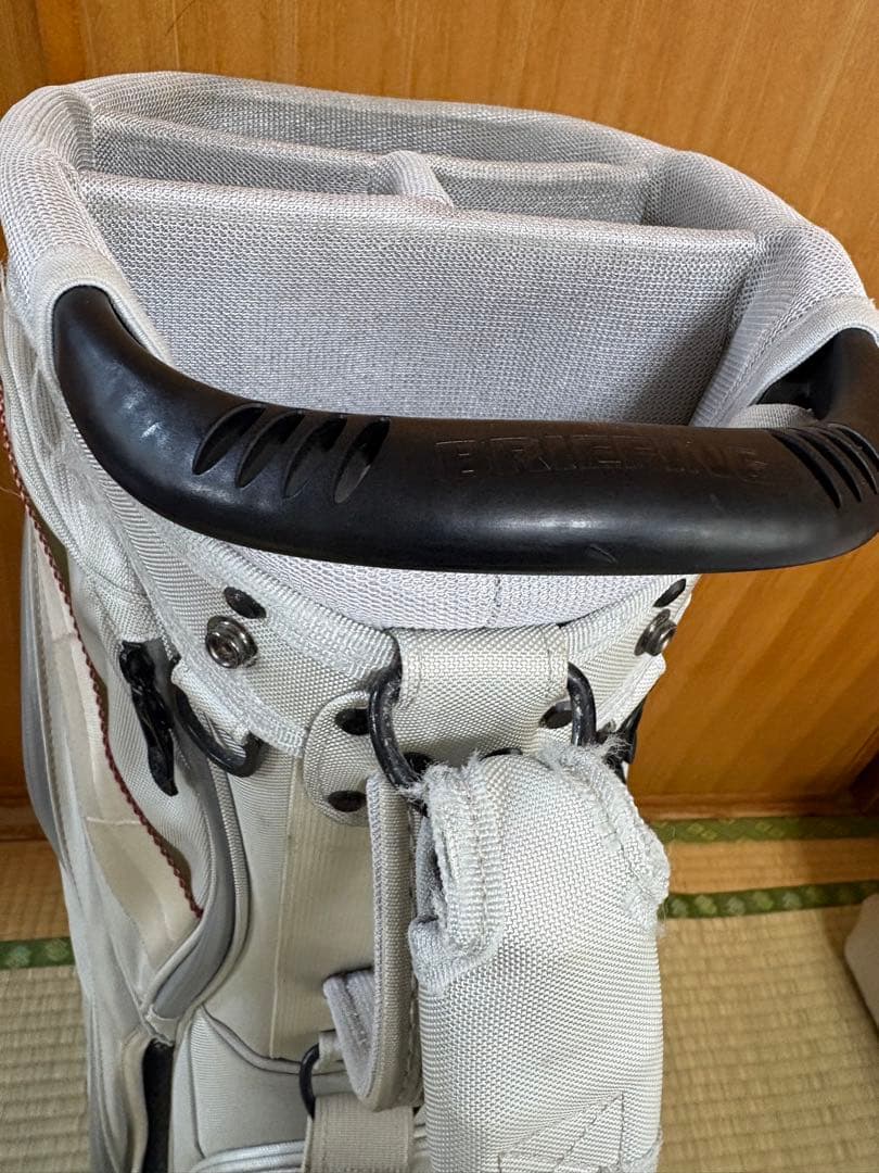 BRIEFING ホワイト キャディバッグ