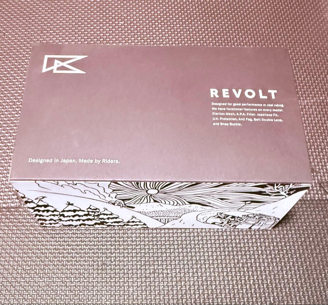 REVOLT リボルト スノーボード ゴーグル FRAMELESS-2