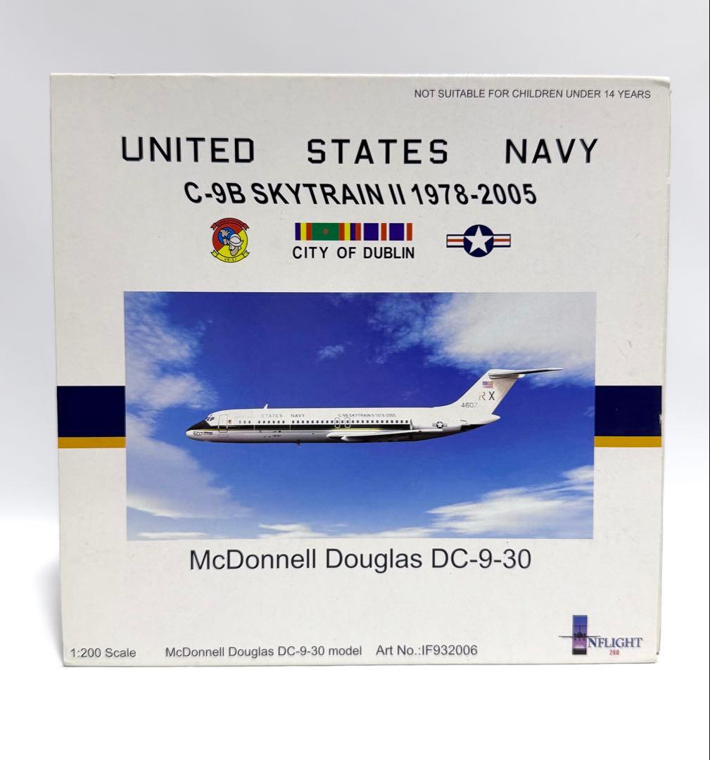 INFLIGHT 1/200 DC-9-30 アメリカ海軍C-9B