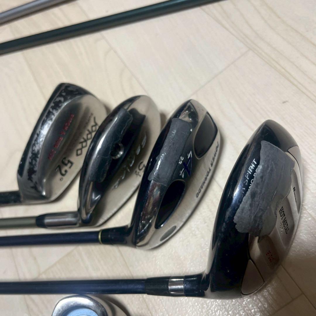 Cleveland Golf ゴルフバッグ タグ付き　ゴルフクラブ 12本付
