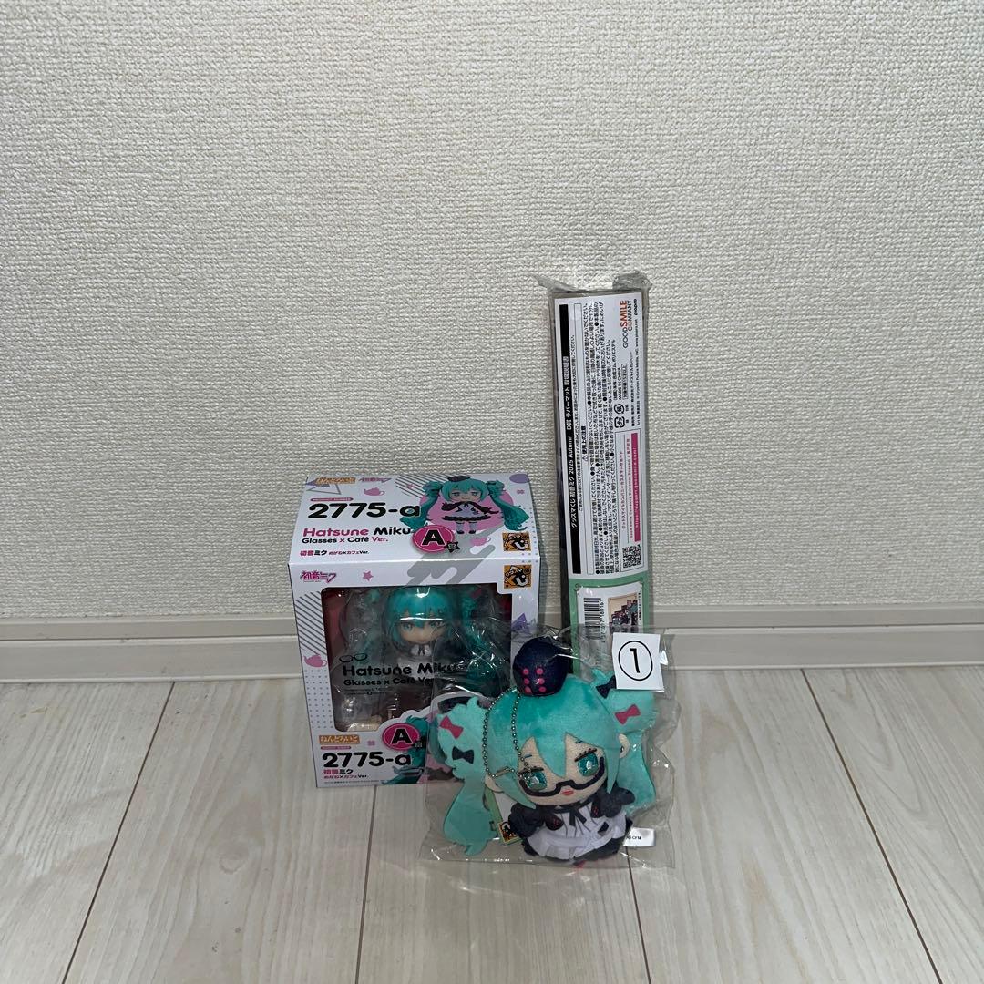 初音ミク 一番くじ　A賞　ねんどろいど、C賞、D賞セット