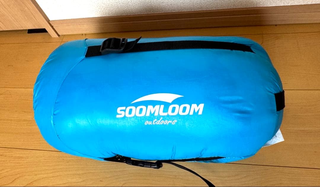soom loomマミー型 ダウンシュラフ210x80cm ダウン寝袋　800g