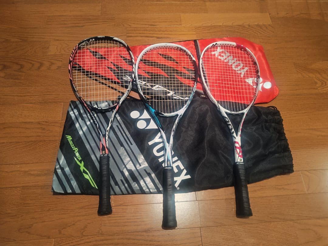 ソフトテニス YONEXラケット 3本