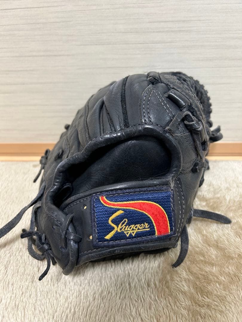 久保田　Slugger 軟式グローブ 黒
