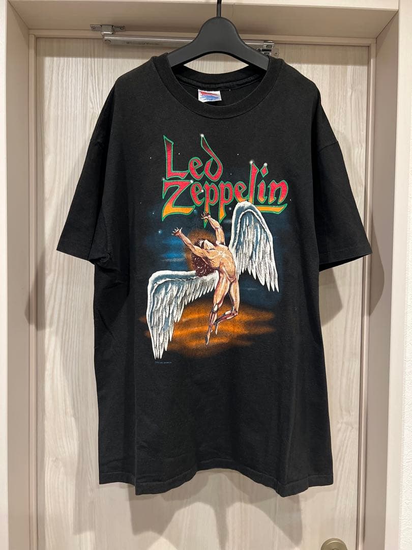 90s Led Zeppelin バンドT Hanes ULTRAWEIGHT