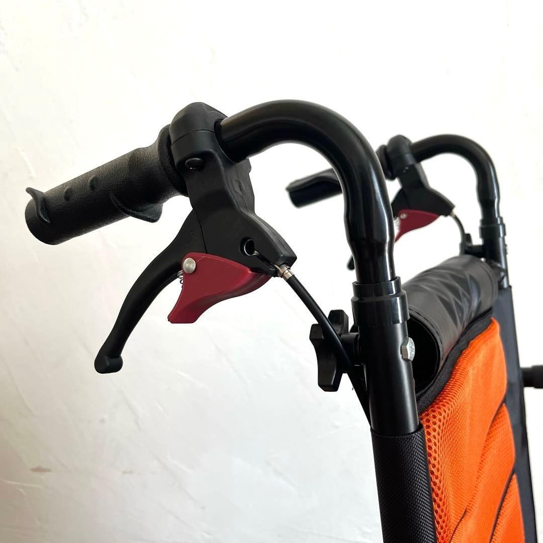 【未使用品】折りたたみ介助車いす　ナイスウェイ10