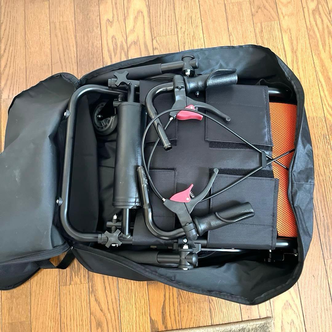 【未使用品】折りたたみ介助車いす　ナイスウェイ10