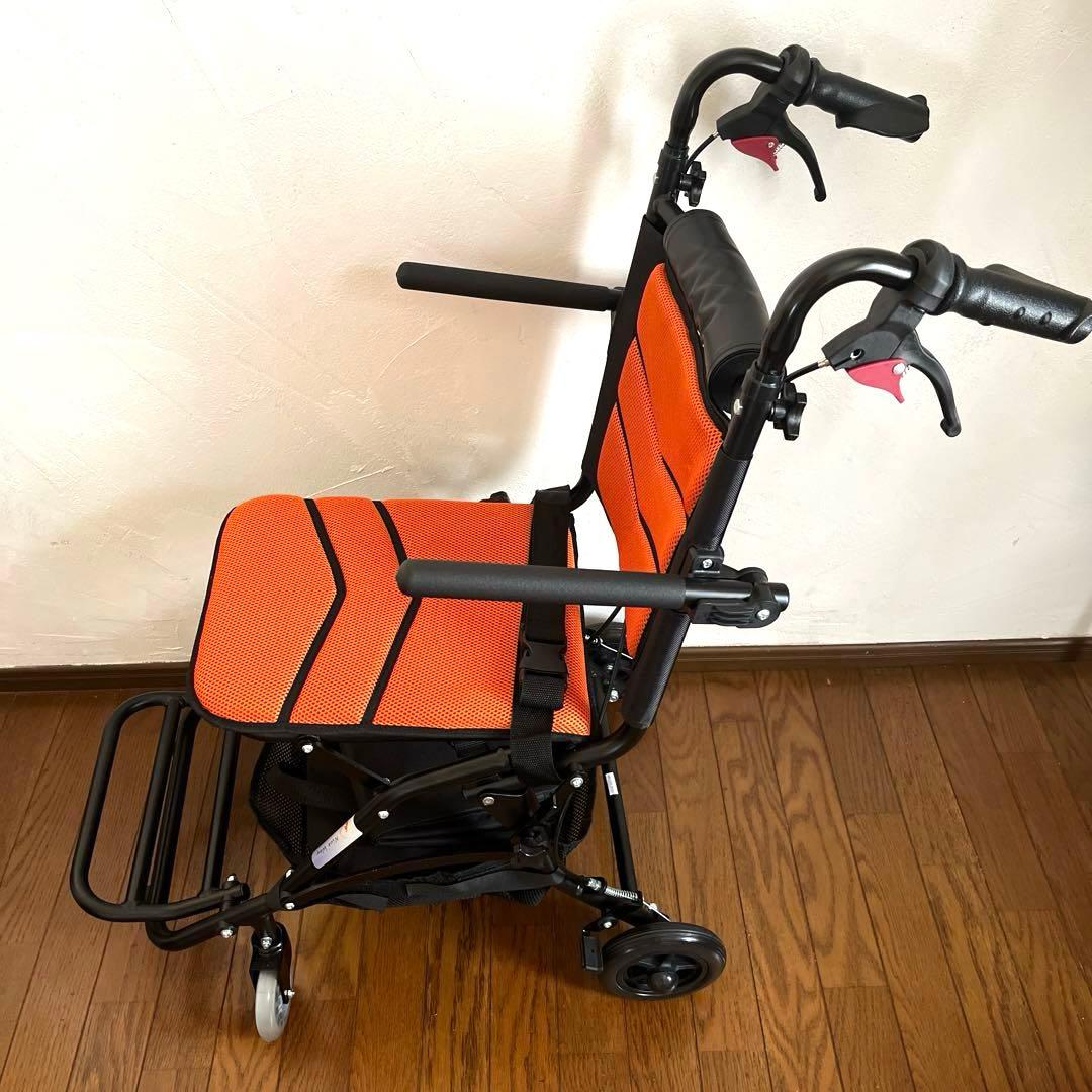 【未使用品】折りたたみ介助車いす　ナイスウェイ10