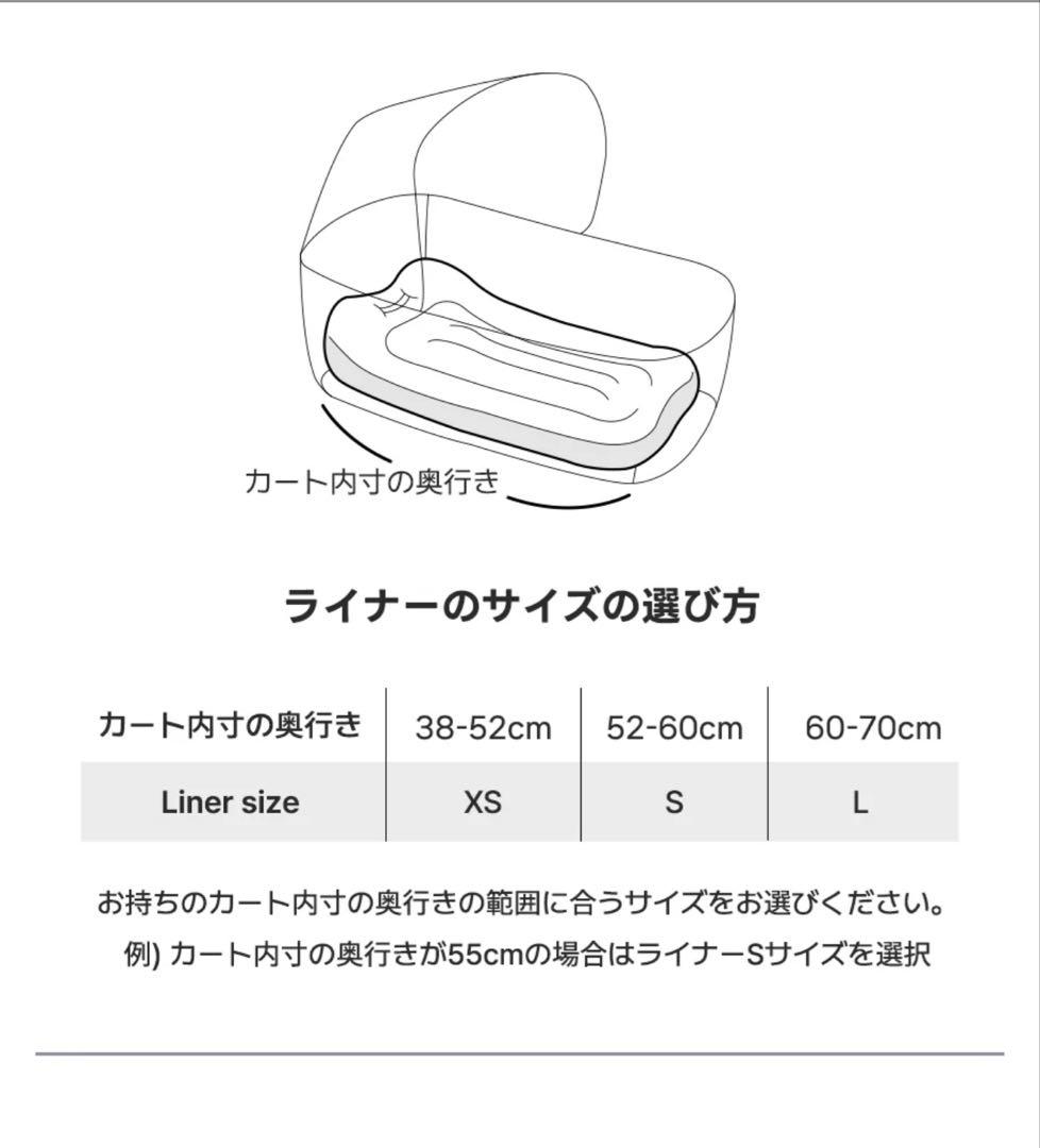 ハリーズペットHARRY'S PET ライナー 2つセット ペットカート S