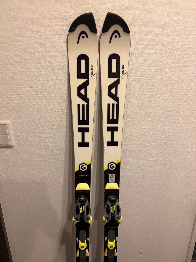 HEAD WORLD CUP REBELS スキー165 カバー付き