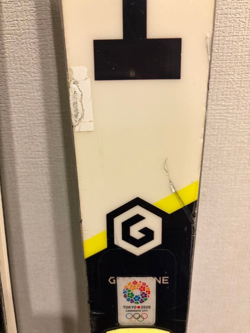 HEAD WORLD CUP REBELS スキー165 カバー付き