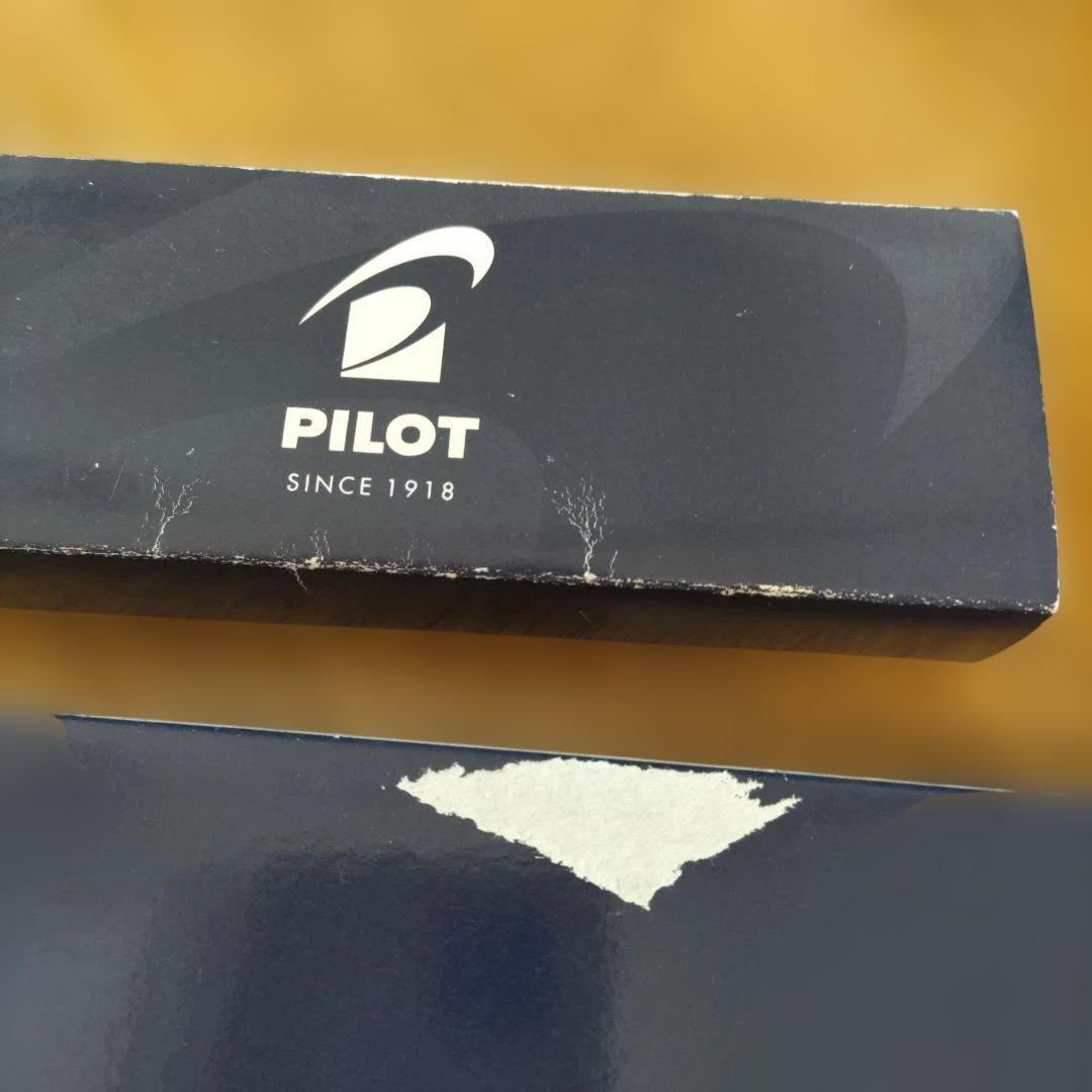 PILOT伸縮式万年筆「パイロットショート」14K黒 ピンクセット