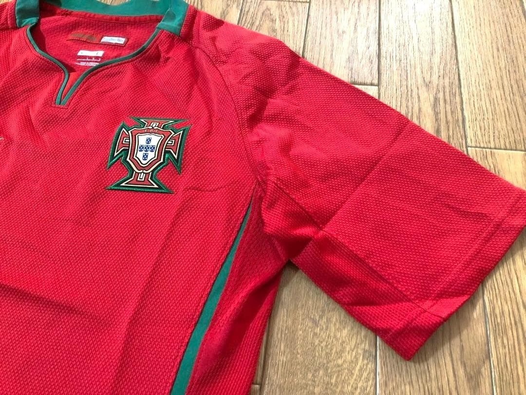 ナイキ NIKE☆08/09 ポルトガル代表 限定シリアル入り ユニフォーム☆Ｌ
