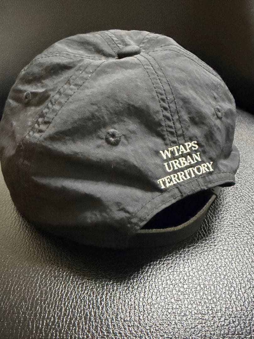 WTAPS ブラック　ナイロンキャップ