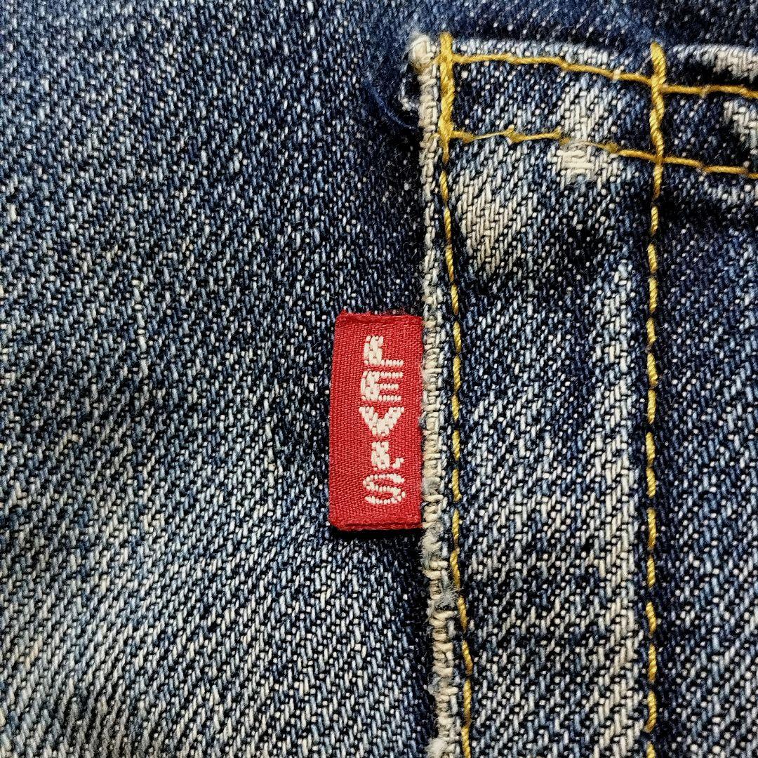 リーバイス 702XX 赤耳 ビッグE 日本製 シンチバック デニム W32