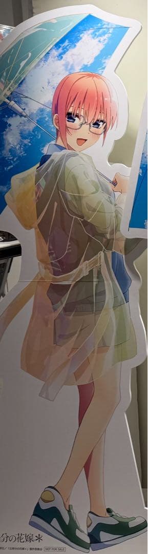 五等分の花嫁 中野一花　等身大パネル　レインコート　5 memories