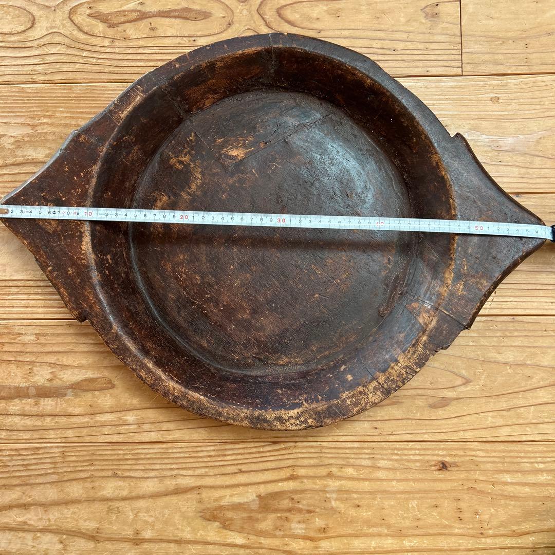 アンティークウッドボウル　アンティークこね鉢