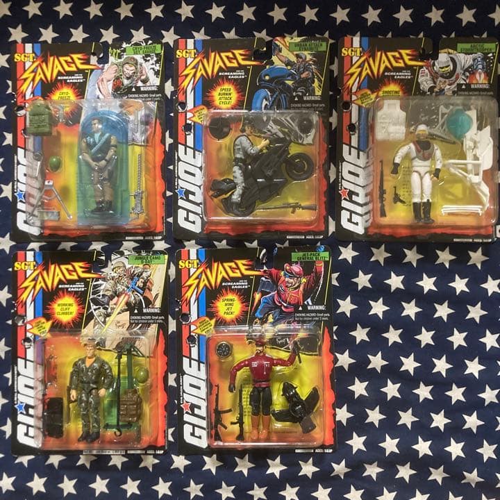 GI-JOE TVアニメSGT. SAVAGEシリーズ2 全5体セット