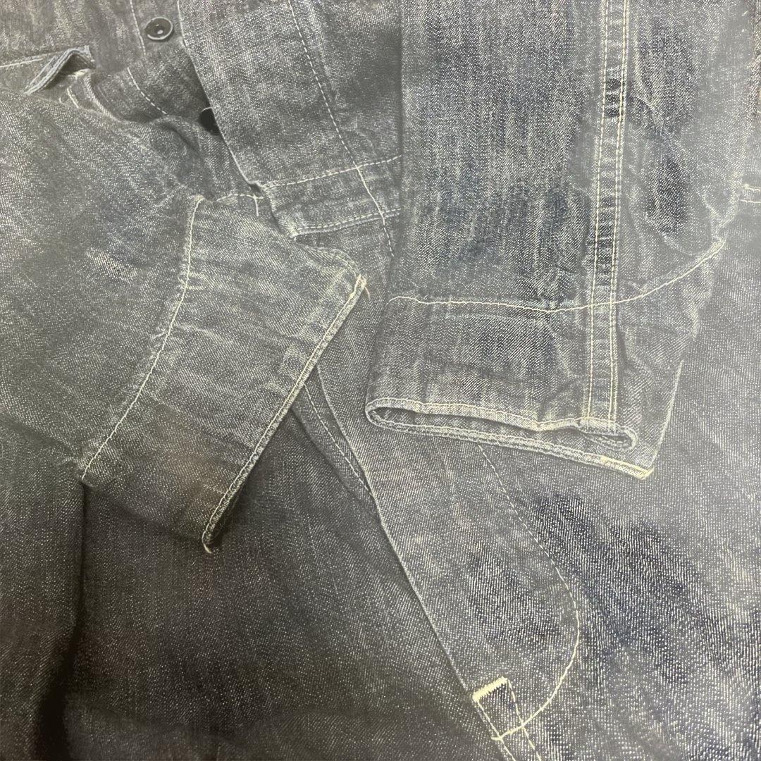 【美品】JOE McCOY 8hour unionデニム オーバーオール つなぎ