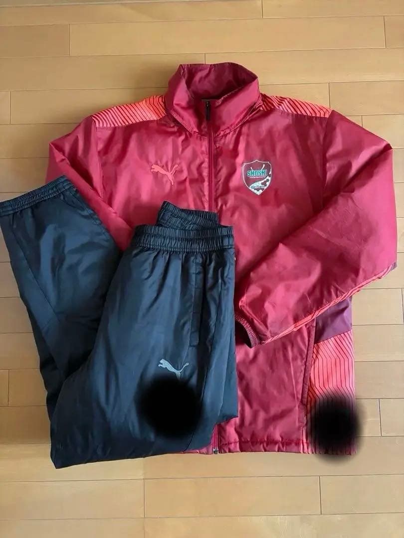 全国高校サッカー選手権選手支給品　尚志高校　サッカー　ウォーマー