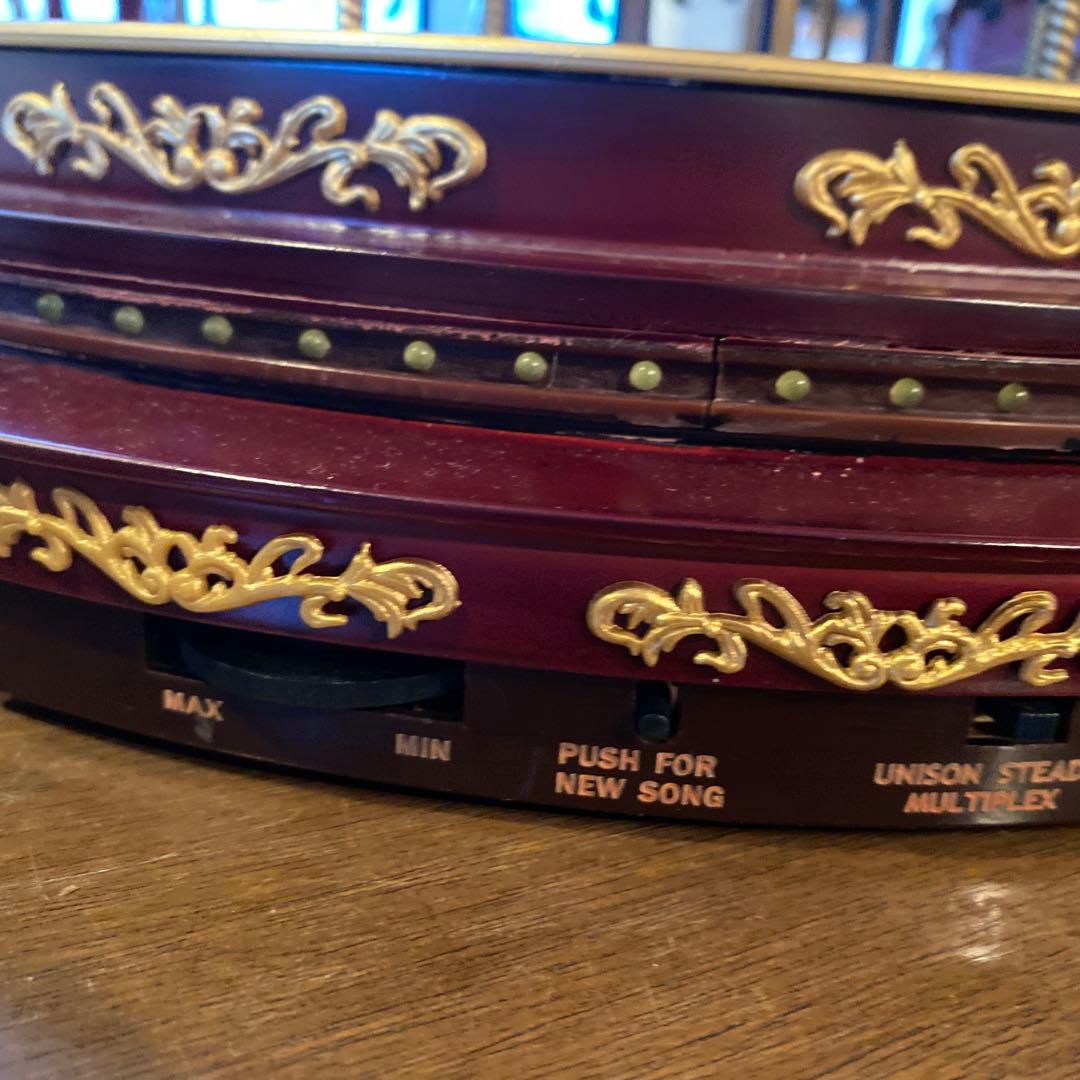 【希少】ミスタークリスマスデラックスカルーセル 　オルゴール20曲