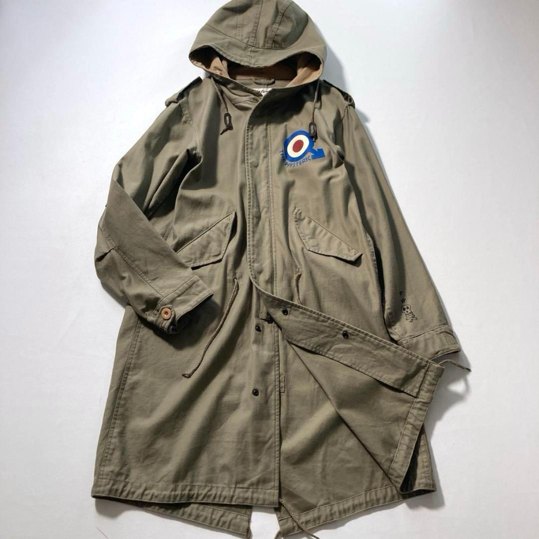 【インゲン】ヒステリックグラマー　フィッシュテール ミリタリーモッズコート